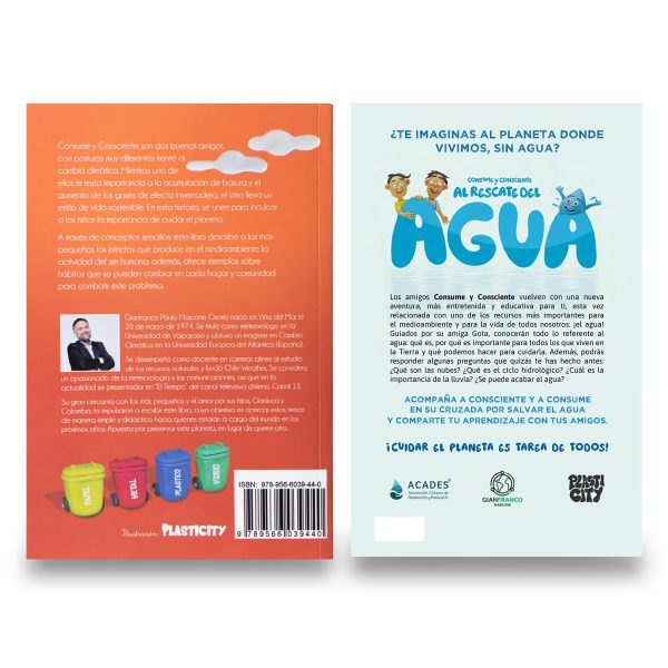 PACK: "Consume y Consciente al Rescate del Planeta" + "Consume y Consciente al Rescate del Agua" ¡PÍDELOS FIRMADOS! - Imagen 2